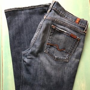 7 for all mankind jeans bootcut size 29